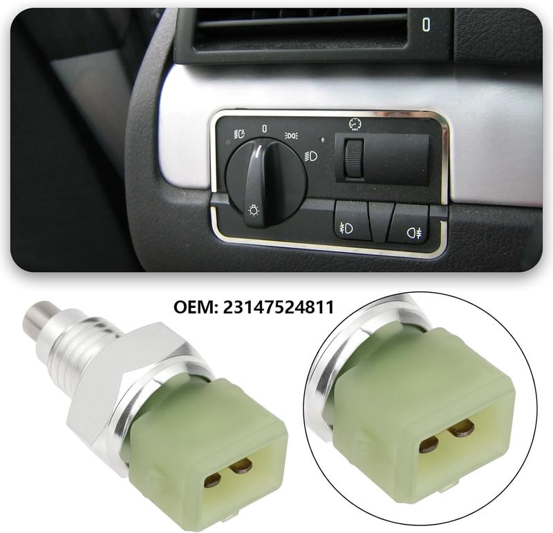 SING F LTD 1pc Reverse Light Switch M12x1.5 Replace Part 23147524811 Compatible with BMW E46 E36 E39 E82 E91 Compatible with MINI R55 R56 R57 White - Image 1